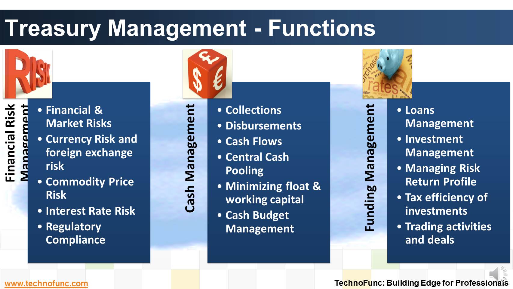 TechnoFunc Treasury Management Functions