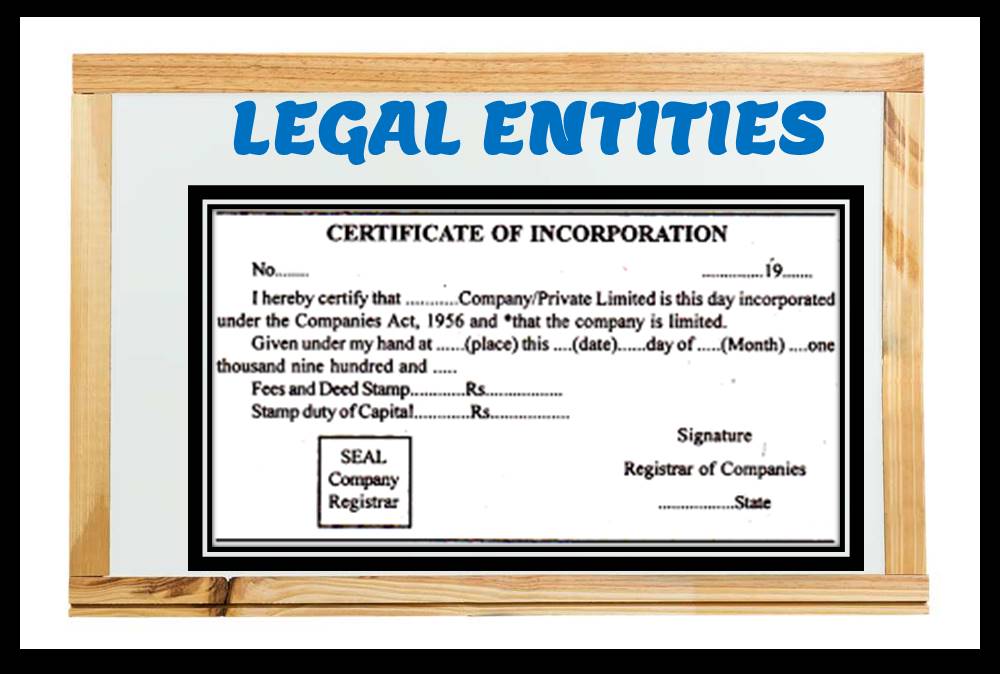 What Is Legal Entity In Business