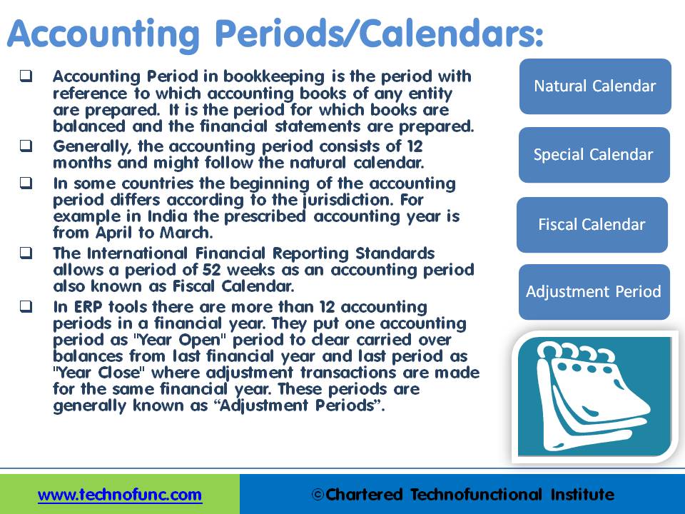 TechnoFunc GL Periods and Calendars